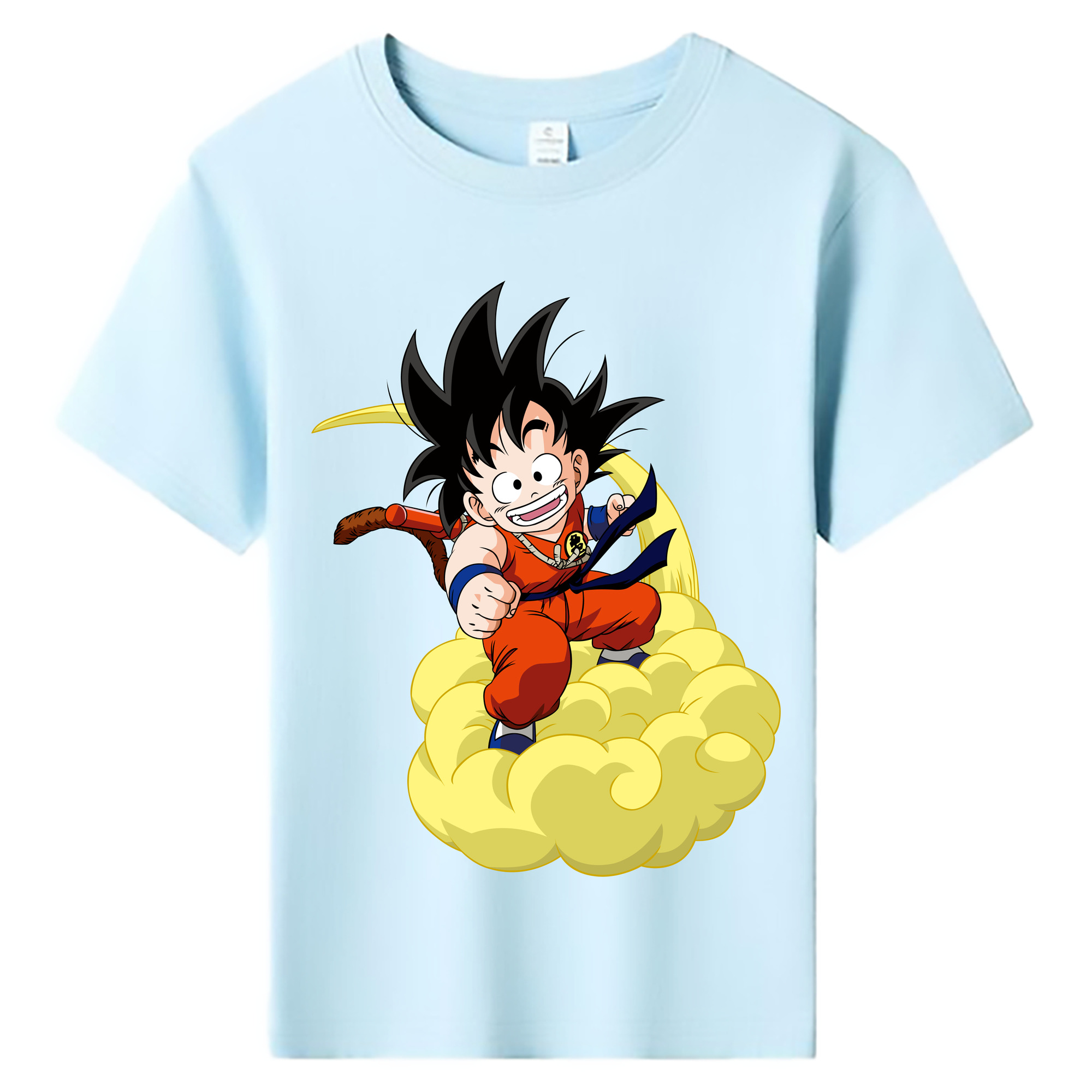 （画像用） ドラゴンボール 孫悟空（そん ごくう）Son Goku カカロット DRAGON BALL Kakarotto 綿100％キッズTシャツ（フロントプリント）